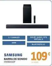 E.Leclerc Samsung - barra de sonido oferta