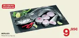 Hipercor Merluza oferta