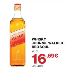 Supercor johnnie walker red soul oferta