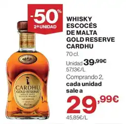 Supercor Cardhu gold reserve oferta