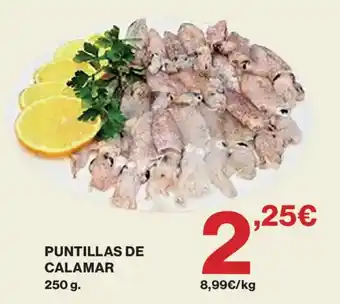 Puntillas de calamar
