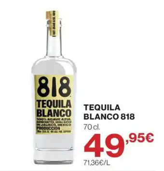 Tequila Blanco 818