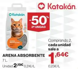 Supercor Katakán arena absorbente oferta