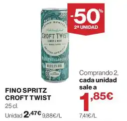 Supercor Fino Spritz Croft Twist oferta