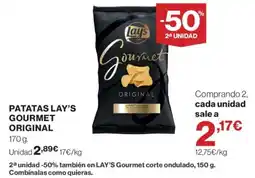 Supercor Lay's gourmet original oferta