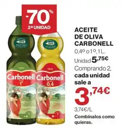 Supercor Aceite de oliva carbonell oferta