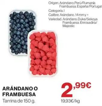 Supercor arándano o frambuesa oferta