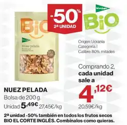 Supercor Bio nuez pelada oferta