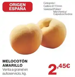 Supercor Melocotón Amarillo oferta