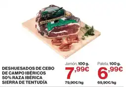 Supercor Sierra de Tentudía deshuesados de cebos de campo ibéricos 50% raza ibérica oferta