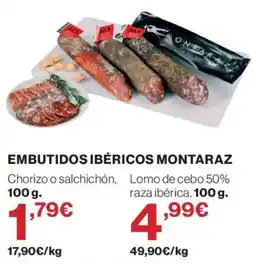 Supercor Montaraz embutidos ibéricos oferta