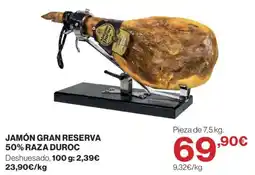 Supercor Jamón Gran Reserva 50% Raza Duroc oferta