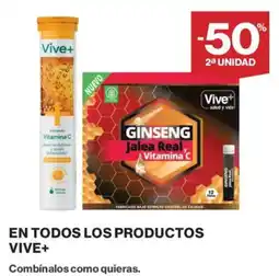 Supercor Vive+ En todos los productos oferta