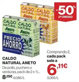 Supercor Caldo natural aneto oferta