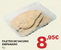 Supercor Filetes de vacuno empanado oferta