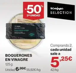 Supercor El Corte Inglés Selection Boquerones en vinagre oferta