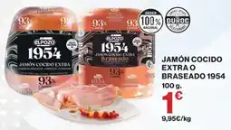 Supercor elpozo jamón cocido extra braseado 1954 oferta