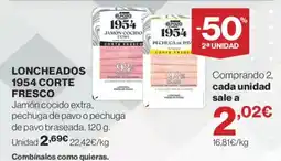 Supercor Elpozo 1954 loncheados corte fresco oferta