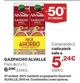 Supercor Alvalle gazpacho oferta