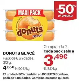 Supercor donuts Glacé oferta