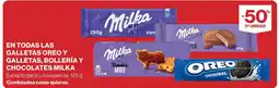 Supercor En todas las galletas oreo y galletas, bollería y chocolates milka oferta
