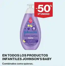 Supercor Johnson's baby en todos los productos infantiles oferta
