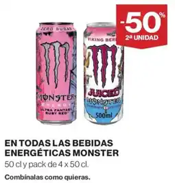 Supercor Monster en todas las bebidas energéticas oferta