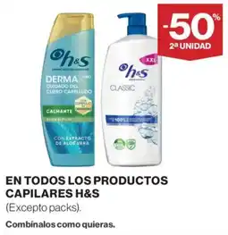 Supercor H&S En todos los productos capilares oferta
