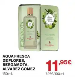 Supercor Alvarez Gomez agua fresca de flores bergamota oferta