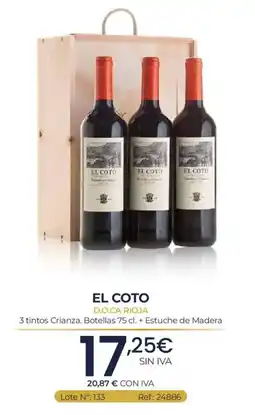 Makro El Coto D.O.Ca Rioja oferta