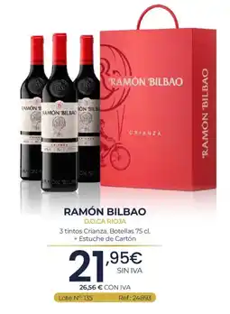 Makro Ramón Bilbao tinto crianza oferta