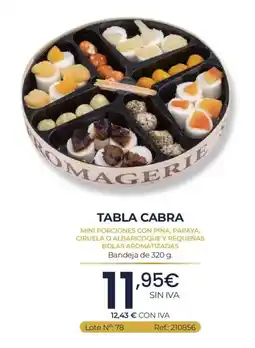 Makro Tabla cabra oferta