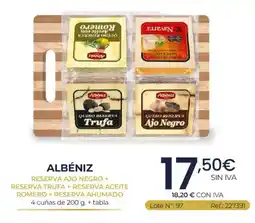 Makro Albéniz reserva ajo negro + reserva trufa + reserva aceite romero + reserva ahumado oferta