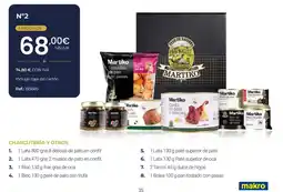 Makro Martiko charcutería y otros oferta