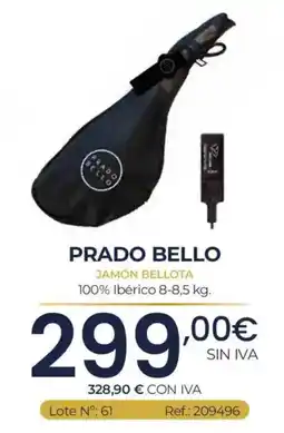 Makro Prado Bello jamón bellota oferta