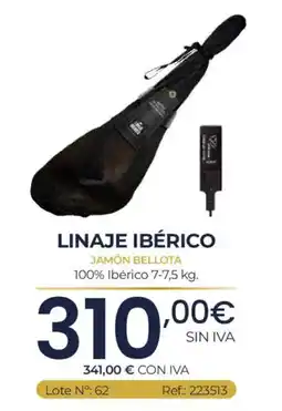 Makro Linaje Ibérico jamón bellota oferta