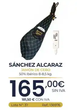 Makro Sánchez Alcaraz jamón de cebo oferta