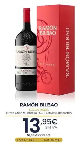 Makro Ramón Bilbao tinto Crianza oferta
