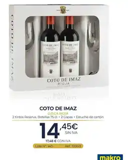 Makro Coto de Imaz oferta