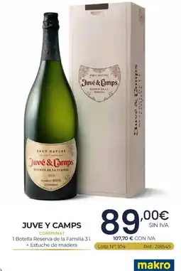 Makro Juve y camps corpinnat oferta
