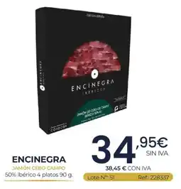 Makro Encinegra jamón cebo campo oferta