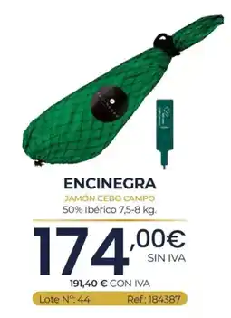 Makro Encinegra jamón cebo campo oferta
