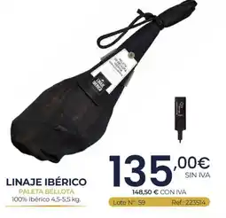 Makro Linaje Ibérico paleta bellota oferta