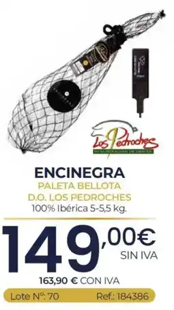 Makro Los Pedroches encinegra paleta bellota oferta
