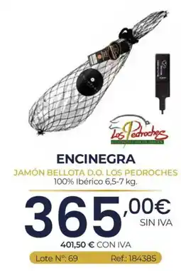 Makro Los Pedroches jamón bellota d.o. los pedroches oferta