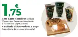 Carrefour Express Carrefour - cafe latte oferta