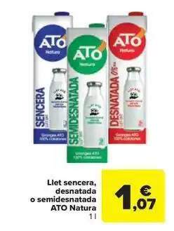 Carrefour Express Ato - llet sencera, desnatada o semidesnatada oferta