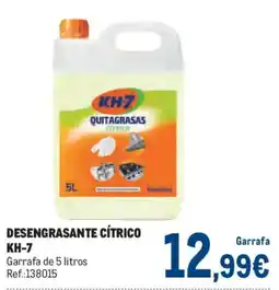 Makro KH-7 desengrasante cítrico oferta