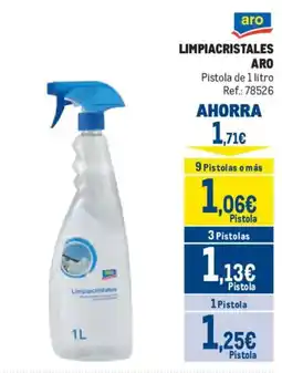 Makro aro limpiacristales oferta