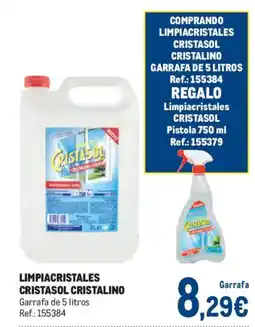 Makro Cristasol limpiacristales cristalino oferta